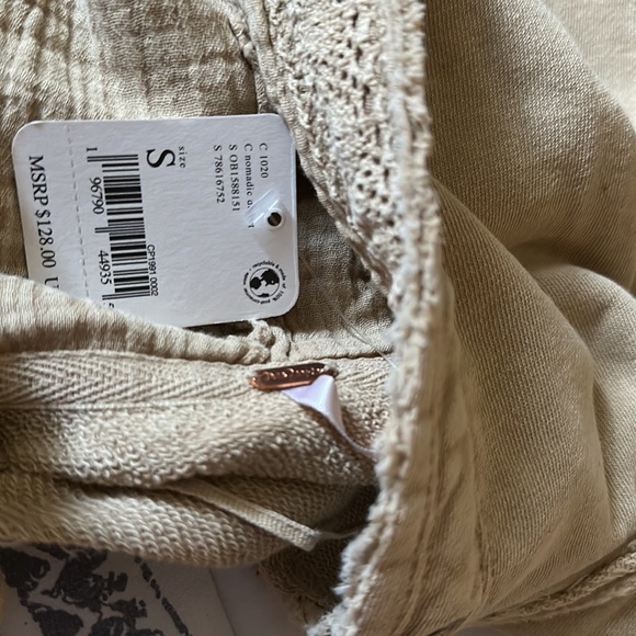{NWOT} $128 FREE PEOPLE Love Letter Hoodie in Nomadic Desert - Picture 5 of 5